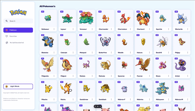 React pokeapp review